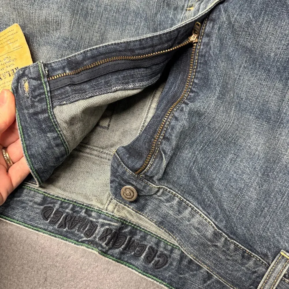 Cremieux Jeans Relaxed Fit Big Man Blue Denim Mens 50x30 ACTUAL‎ NEW